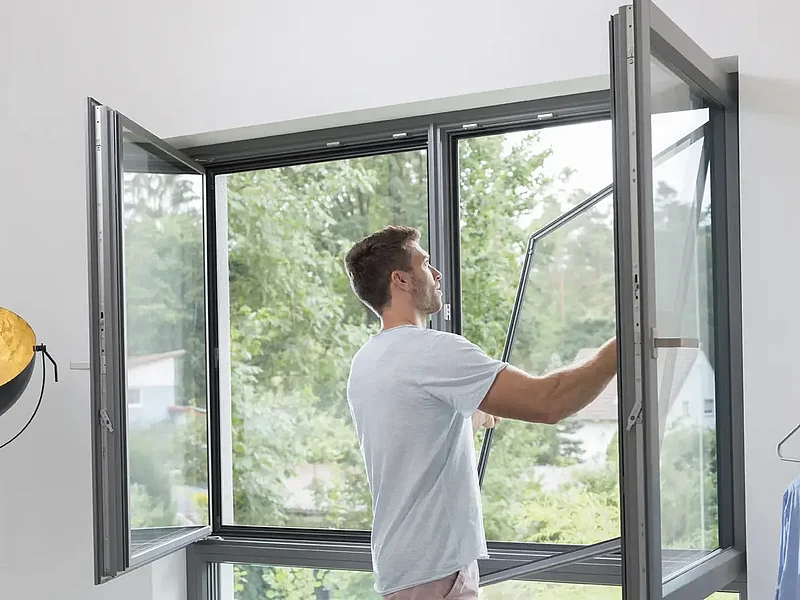 Spannrahmen für Fenster