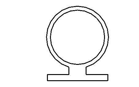 Gummidichtung für GS D=7mm
