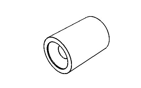 Auflagebuchse für Plisseefenster und Rollo