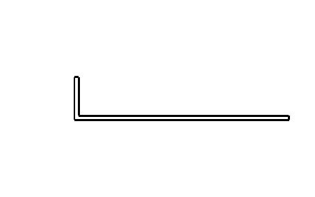 L-Winkelprofil 100 x 20 x 2 mm 2