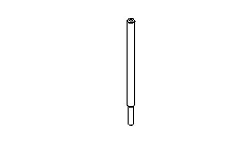 Spezialbohrer für Federstift SF/2, Gesamtlänge: 86 mm, 5,0 x 3,5 mm