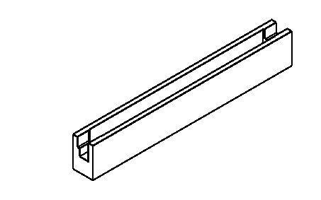Bohrschablone für Sprosse 1010 Profil 1001,1002,1004-1008