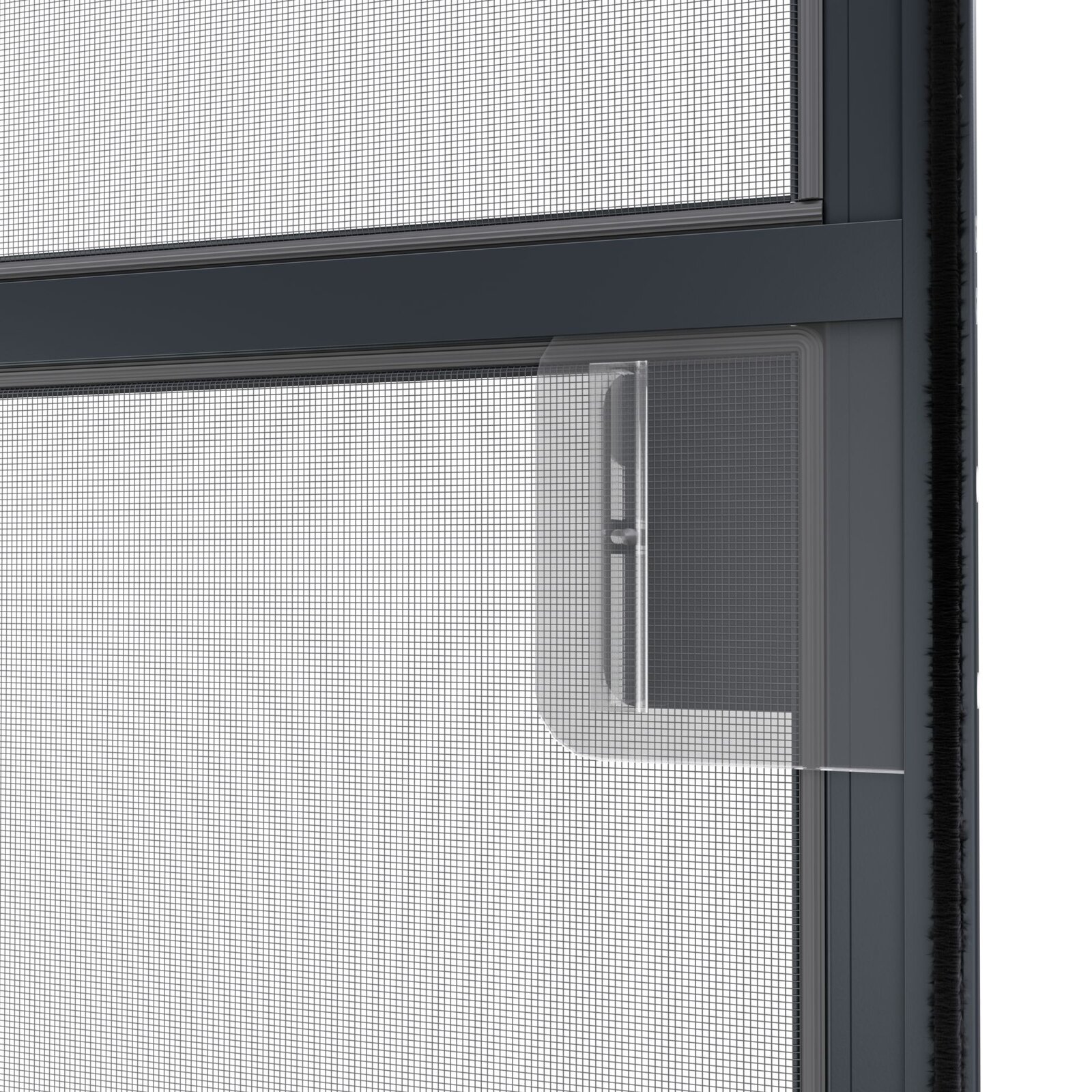 Schalengriff transparent für Profil 1230/1231/1232