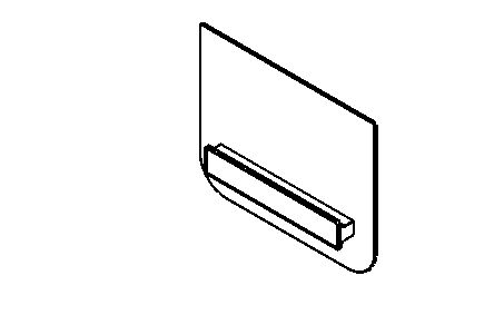 Schalengriff transparent für Profil 1210/1214 2