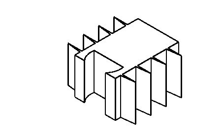 Arretierung für Magnethalter für Profil 1041, 1042