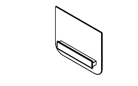 Schalengriff transparent für Profil 1230/1231/1232 2