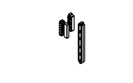 Magnetset für Montagerahmen DT/PT Profile 1322, 1324, 1326, 1334, 1337