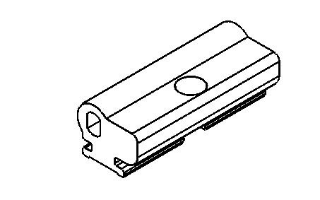 Aufnahme Torsionsstab Oberteil für DF/DT/5A-2, DF/DT/8, DF/DT/11A-2, DF/DT/13