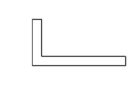 L-Winkelprofil 20 x 10 x 2 mm 2