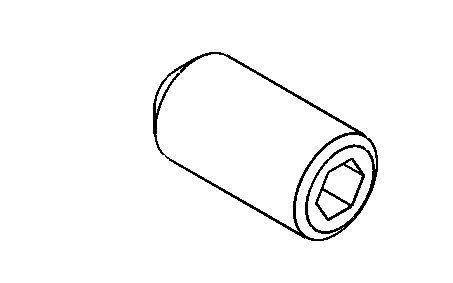 Gew.Stift M5x10 A2 IN2,5