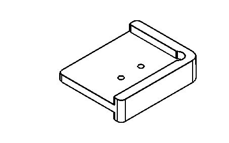 Bohrschablone für Profil 1230 und 1231 EHW SE/9A oben und unten, SE/10A und SE/12A unten, SE/11A oben