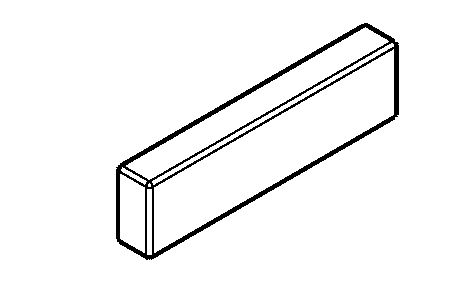 Blockmagnet für Einbaurahmen Profil 1041, 1042