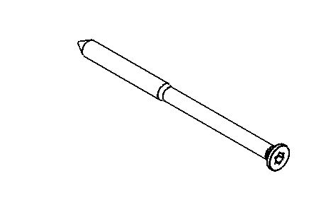 Sprossenschraube SEKO St3,5x56 A2 TX10 Kopf-Ø 5,4