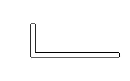 L-Winkelprofil 40 x 15 x 2 mm 2