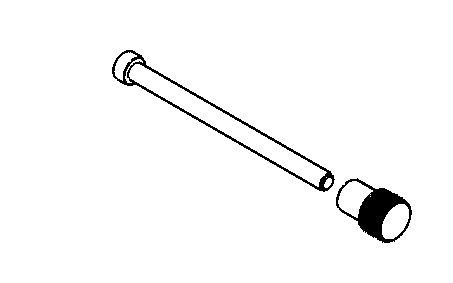 Spannstift inkl. Rändelhutmutter für SF/2S und SF/2.8S