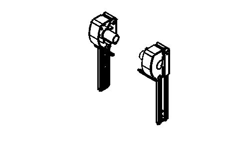 Rollokassettendeckel Kunststoff (L/R) für Profil 2305 für R/1, R/2, R/3
