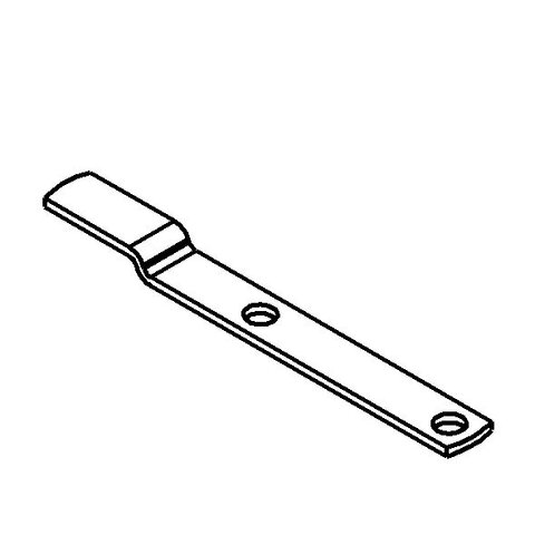 Einhängewinkel lang (oben), 2 mm