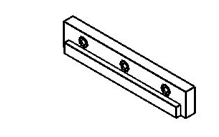 Bohrschablone SA Arretierung 3092