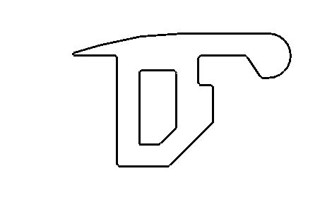 Distanzdichtung für Profil 1053